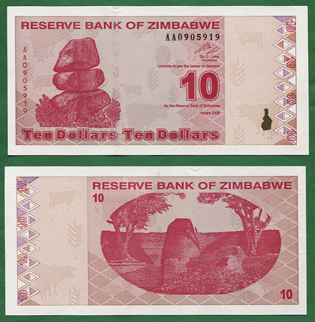 10 dólares